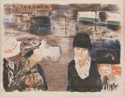 Place Clichy by Pierre Bonnard