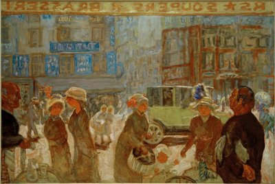 Place Clichy by Pierre Bonnard