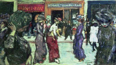 Place Pigalle, Paris by Pierre Bonnard