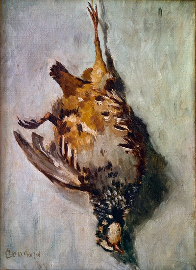 Red partridge by Pierre Bonnard