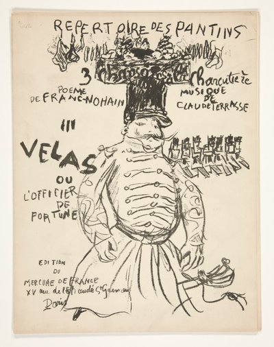 Repertoire of the Theatre des Pantins by Pierre Bonnard