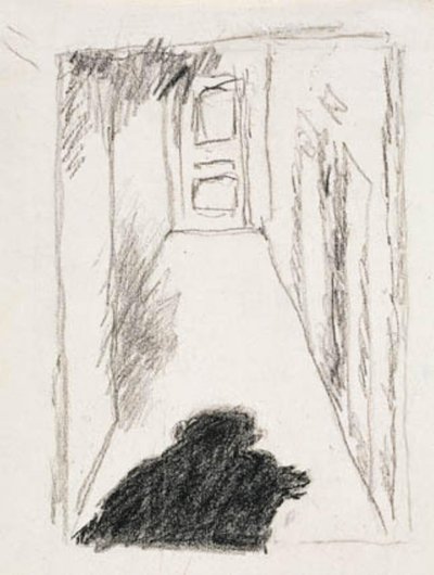 The Shadow by Pierre Bonnard