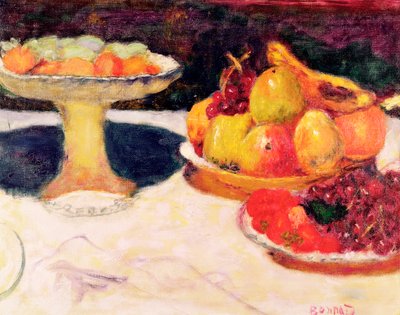 Still Life with a Fruit Bowl by Pierre Bonnard