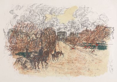 The Arc de Triomphe by Pierre Bonnard