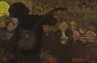 The Banjo Player, 1895 by Pierre Bonnard