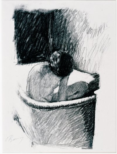 The Bath, c.1925 by Pierre Bonnard