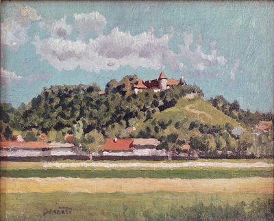 The Chateau de Virieu in Dauphine by Pierre Bonnard