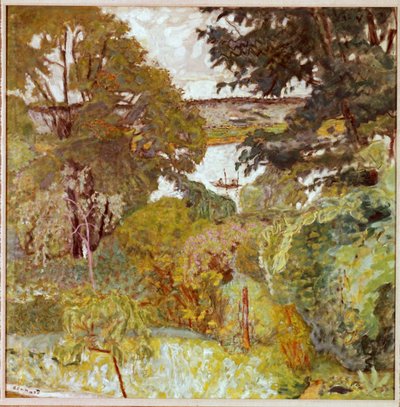 The Seine at Vernonnet by Pierre Bonnard