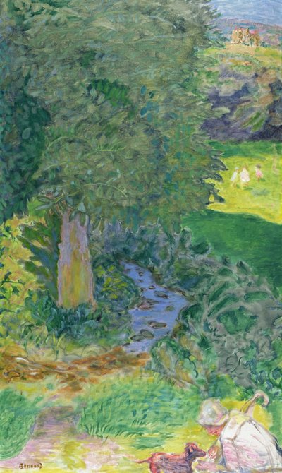 The Stream by Pierre Bonnard