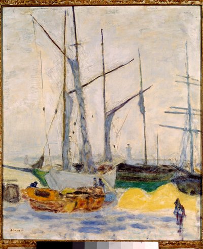 The port of Cannes by Pierre Bonnard