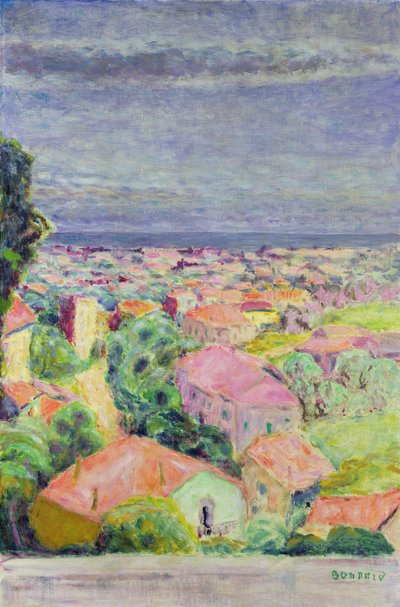 View of Cannet by Pierre Bonnard