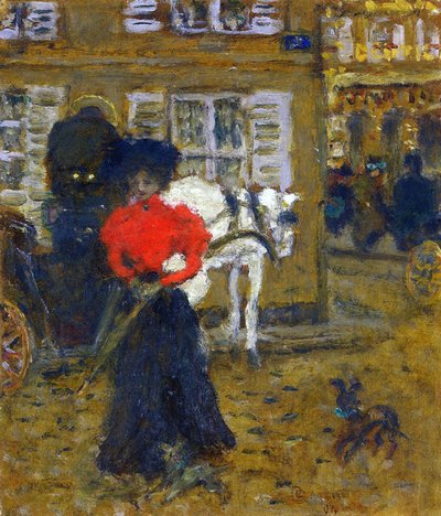 Woman on the Street, 1894 by Pierre Bonnard