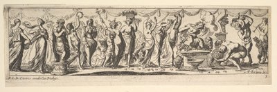 Bacchanal, 1615-42 by Pierre Brebiette