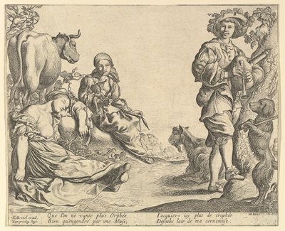 Bagpipe Player by Pierre Brebiette