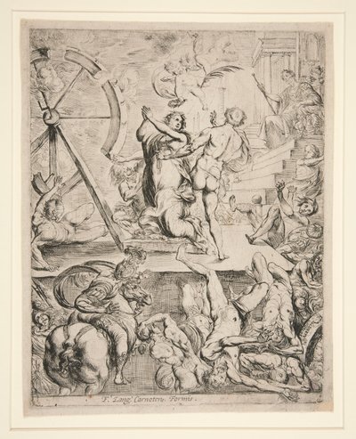 The Martyrdom of Saint Catherine of Alexandria by Pierre Brebiette