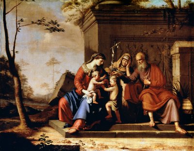 The Holy Family by Pierre Cauchy