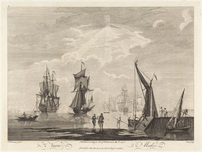 Noon by Pierre Charles Canot