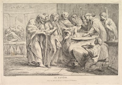 The Baptism by Pierre Charles Tremolieres