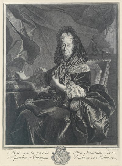 Marie d by Pierre Drevet