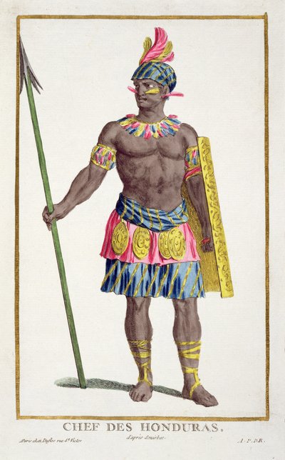 Chief of the Hondurans by Pierre Duflos