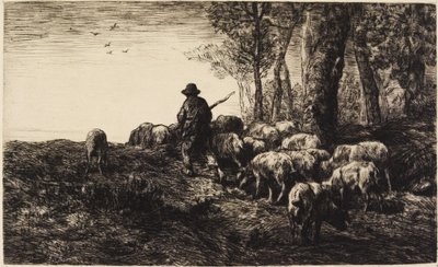 Silence and Night of the Woods by Pierre Edmond Alexandre Hedouin