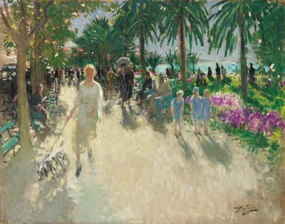 La Croisette, Cannes by Pierre Eugene Montezin
