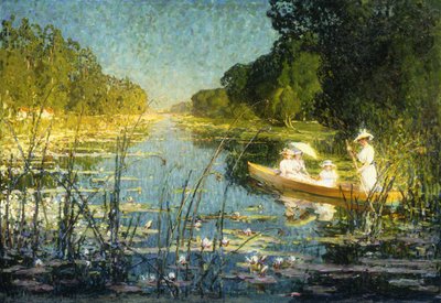 On the Water by Pierre Eugene Montezin