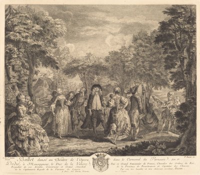 Ballet at the Opera by Pierre François Basan