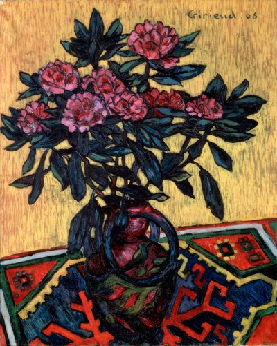 Peonies by Pierre Paul Girieud