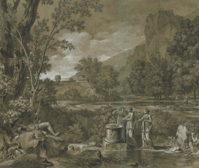 Classical Landscape by Pierre Henri de Valenciennes