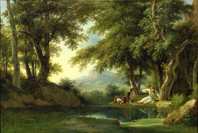 Narcissus Admiring His Reflection by Pierre Henri de Valenciennes