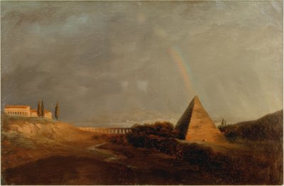 Pyramid and Rainbow by Pierre Henri de Valenciennes