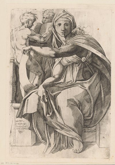 Delphic Sibyl by Pierre II Biard
