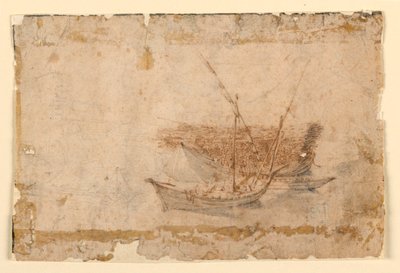 Barges by Pierre Jacques Volaire