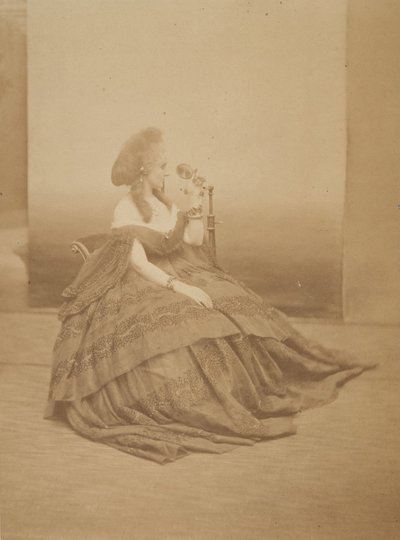 Les yeux mirés, 1860s by Pierre Louis Pierson