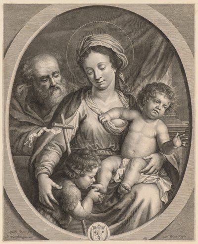Holy Family and St. John by Pierre Louis van Schuppen