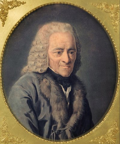 Francois Marie Arouet de Voltaire by Pierre Michel Alix