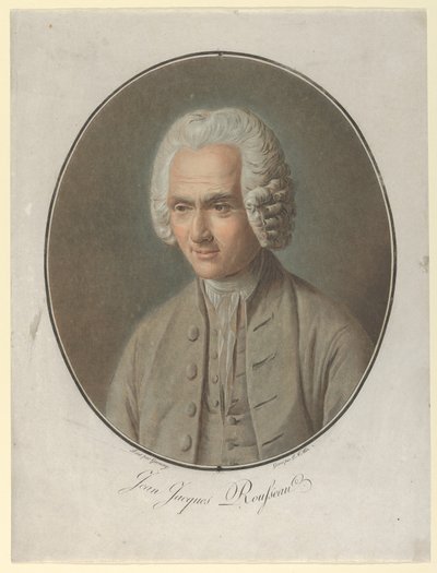 Jean-Jacques Rousseau, 1791 by Pierre Michel Alix