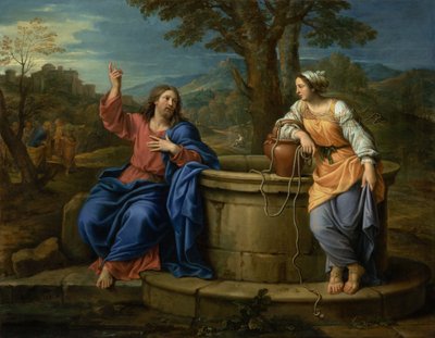 Christ and the Woman of Samaria by Pierre Mignard