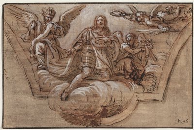 Draft for Ceiling Decoration by Pierre Mignard