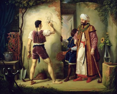 Fra Filippo Lippi (c.1406-69) 1819 by Pierre Nolasque Bergeret
