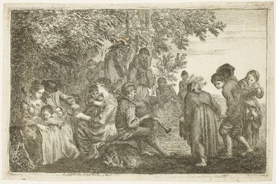 Garden Party by Pierre Parrocel