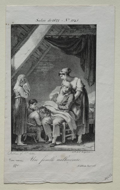 An Unfortunate Family by Pierre Paul Prud