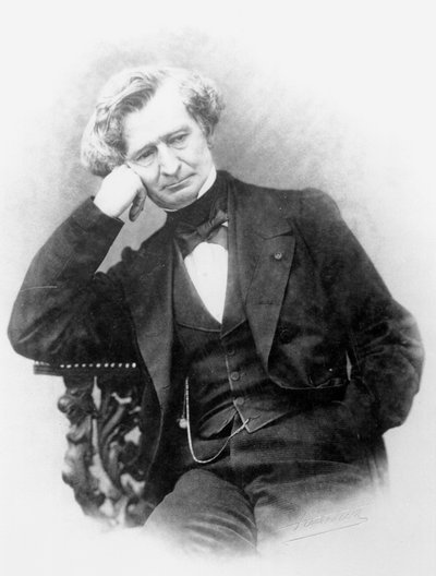 Portrait of Hector Berlioz by Pierre Petit