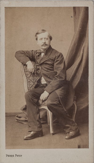 Portrait of Louis de Loménie by Pierre Petit