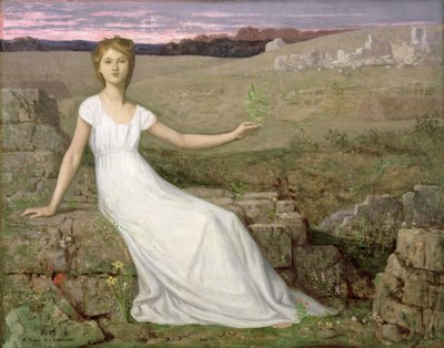 Hope, 1872 by Pierre Puvis de Chavannes