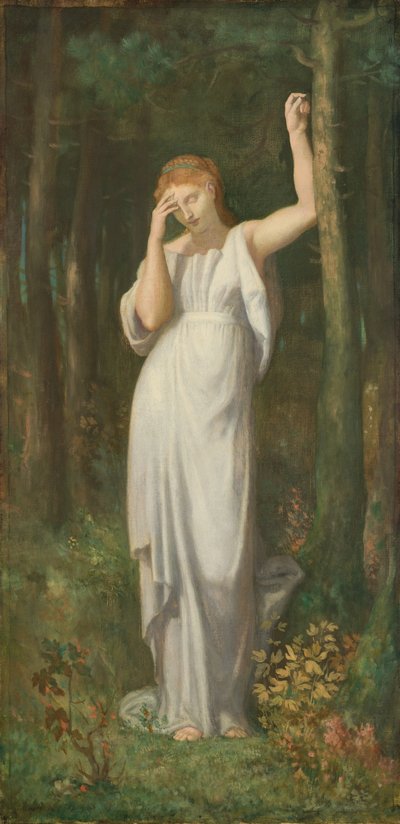 Meditation by Pierre Puvis de Chavannes