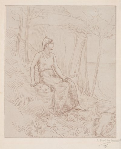 Normandy by Pierre Puvis de Chavannes