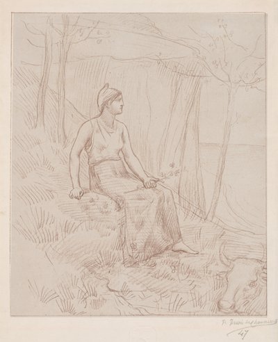 Normandy by Pierre Puvis de Chavannes