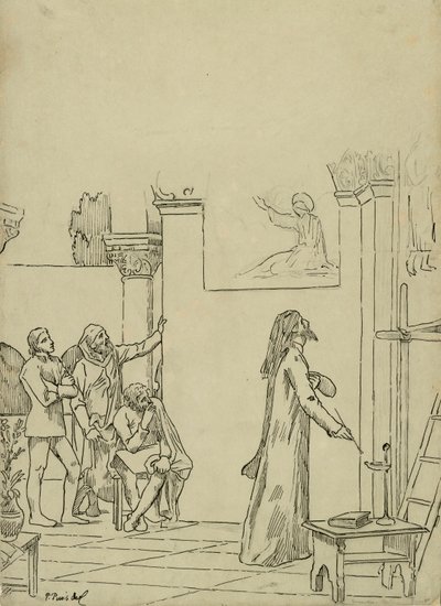 Study by Pierre Puvis de Chavannes